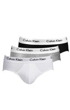 Calvin Klein 3 Pack Slip Black Grey White