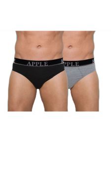 Apple Slip 2Pack 0210149 Black Grey