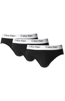 Calvin Klein 3 Pack Slip Black