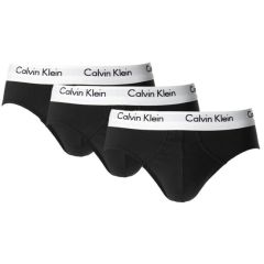 Calvin Klein 3 Pack Slip Black