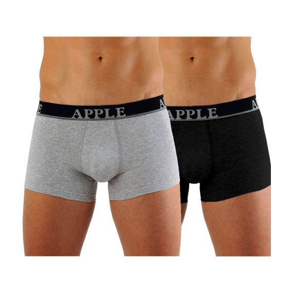 Apple Boxer 2 τεμάχια 149 Grey Black