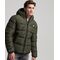 Superdry Jacket M5011827A-02A Sports Puffer Hodded Black