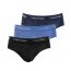 Calvin Klein 3 Pack Slip Black Blue Royal